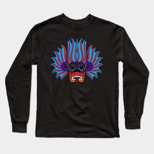 Sri Lanka Devil Mask (Yaka Mask) i Long Sleeve T-Shirt